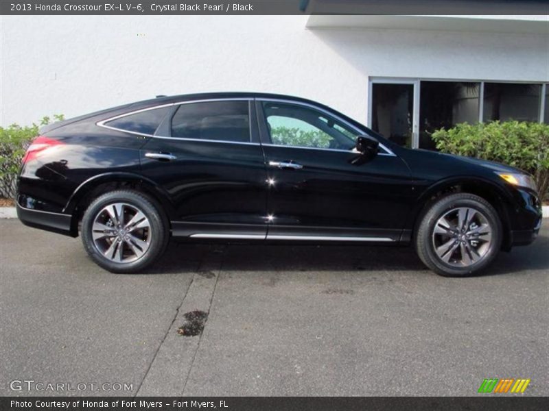 Crystal Black Pearl / Black 2013 Honda Crosstour EX-L V-6