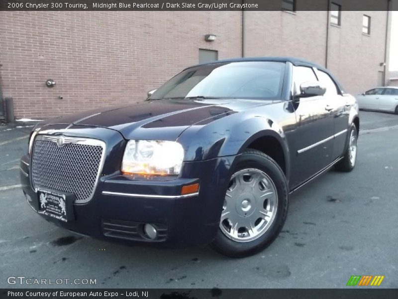 Midnight Blue Pearlcoat / Dark Slate Gray/Light Graystone 2006 Chrysler 300 Touring