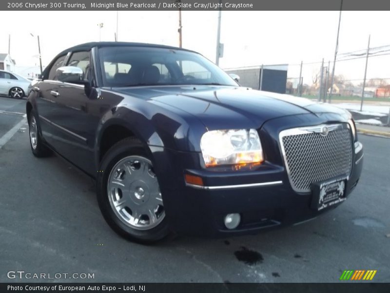 Midnight Blue Pearlcoat / Dark Slate Gray/Light Graystone 2006 Chrysler 300 Touring