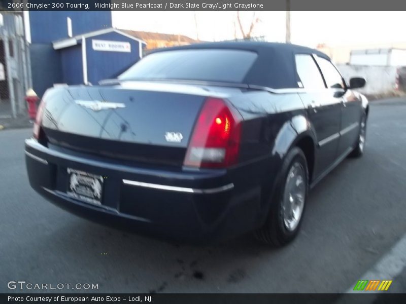 Midnight Blue Pearlcoat / Dark Slate Gray/Light Graystone 2006 Chrysler 300 Touring