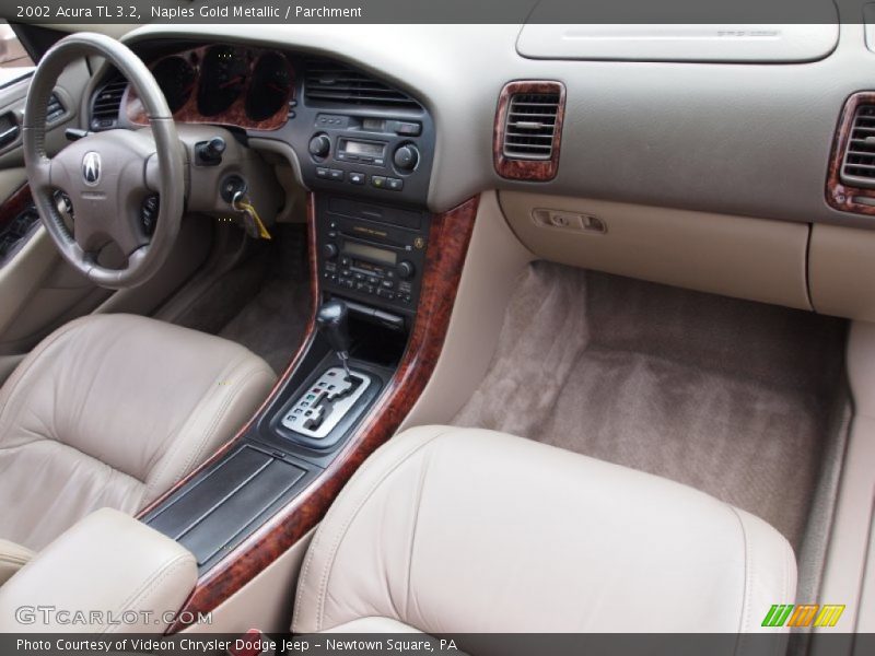 Dashboard of 2002 TL 3.2