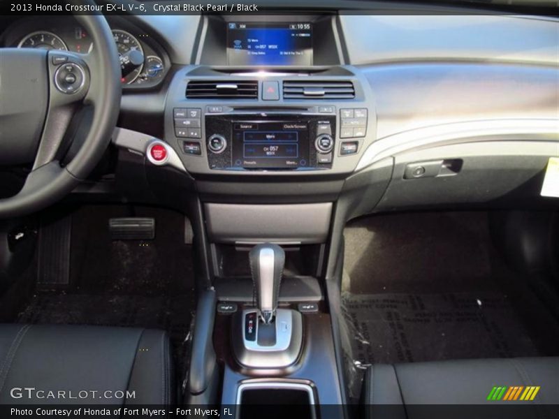 Crystal Black Pearl / Black 2013 Honda Crosstour EX-L V-6