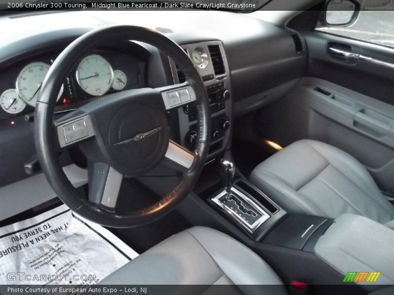 Midnight Blue Pearlcoat / Dark Slate Gray/Light Graystone 2006 Chrysler 300 Touring