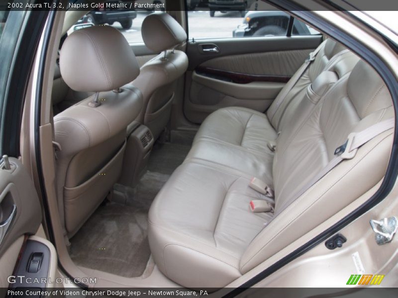 Rear Seat of 2002 TL 3.2