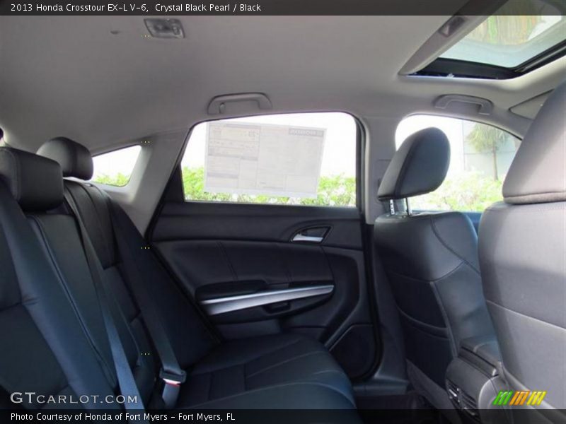 Crystal Black Pearl / Black 2013 Honda Crosstour EX-L V-6