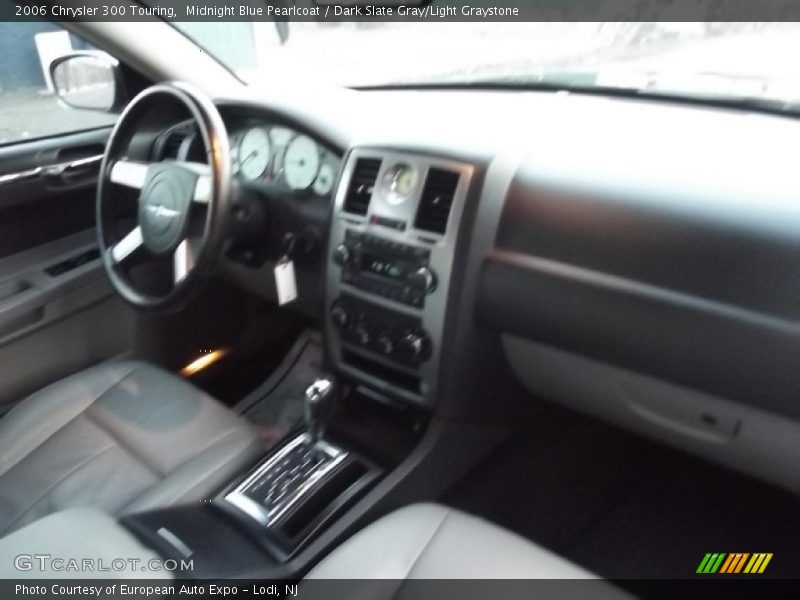 Midnight Blue Pearlcoat / Dark Slate Gray/Light Graystone 2006 Chrysler 300 Touring