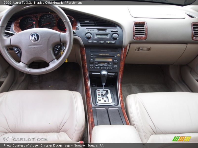 Dashboard of 2002 TL 3.2