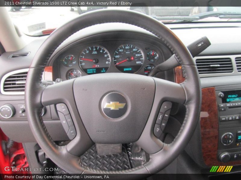  2011 Silverado 1500 LTZ Crew Cab 4x4 Steering Wheel