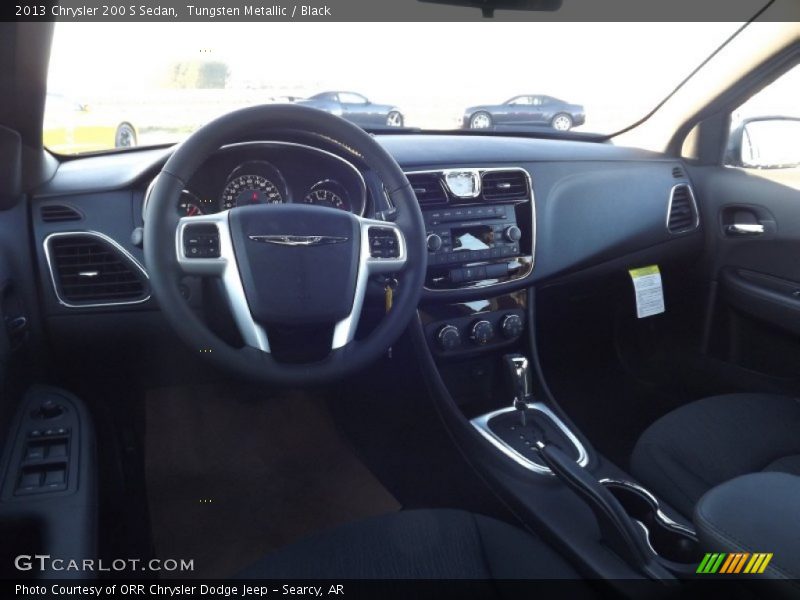 Tungsten Metallic / Black 2013 Chrysler 200 S Sedan