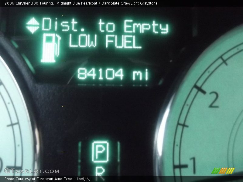 Midnight Blue Pearlcoat / Dark Slate Gray/Light Graystone 2006 Chrysler 300 Touring