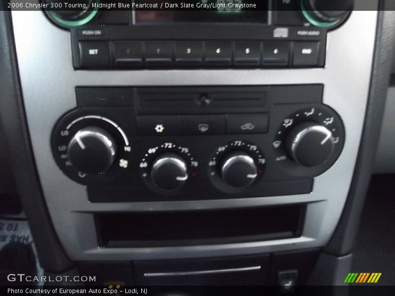 Midnight Blue Pearlcoat / Dark Slate Gray/Light Graystone 2006 Chrysler 300 Touring