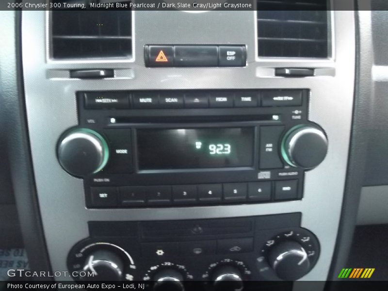 Midnight Blue Pearlcoat / Dark Slate Gray/Light Graystone 2006 Chrysler 300 Touring