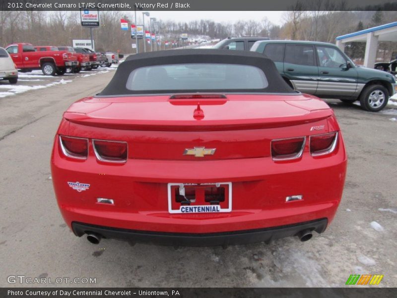 Victory Red / Black 2012 Chevrolet Camaro LT/RS Convertible