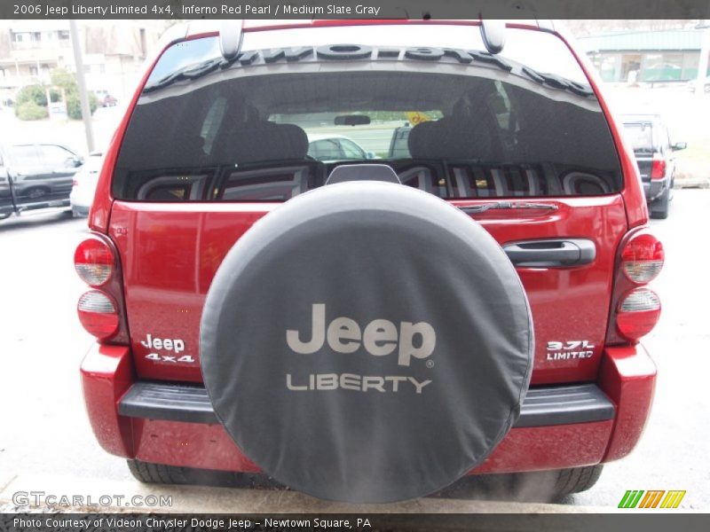 Inferno Red Pearl / Medium Slate Gray 2006 Jeep Liberty Limited 4x4