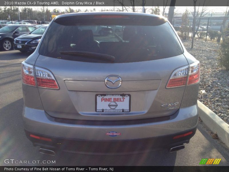 Dolphin Gray Mica / Black 2010 Mazda CX-9 Touring AWD