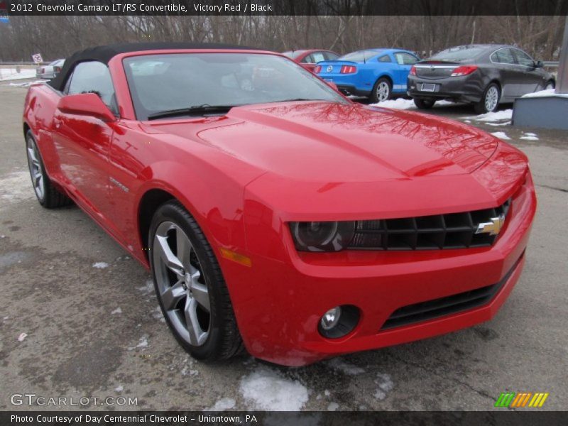 Victory Red / Black 2012 Chevrolet Camaro LT/RS Convertible