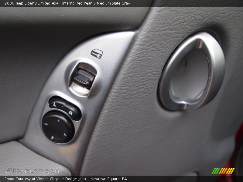 Inferno Red Pearl / Medium Slate Gray 2006 Jeep Liberty Limited 4x4
