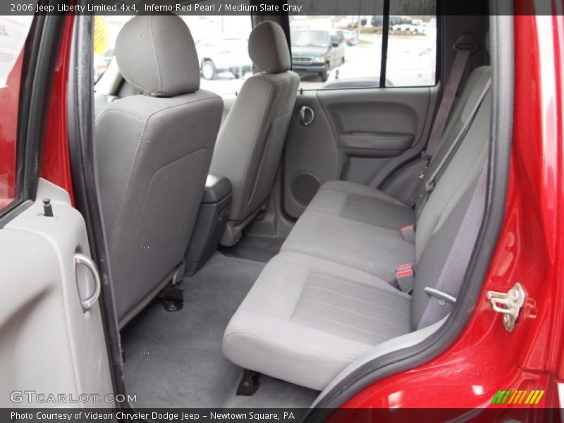 Inferno Red Pearl / Medium Slate Gray 2006 Jeep Liberty Limited 4x4