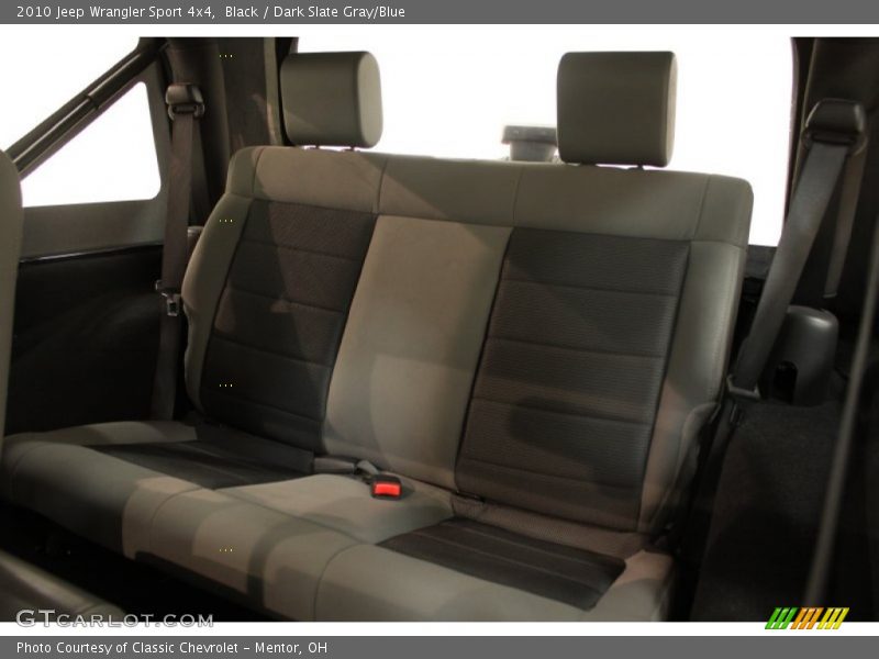 Black / Dark Slate Gray/Blue 2010 Jeep Wrangler Sport 4x4