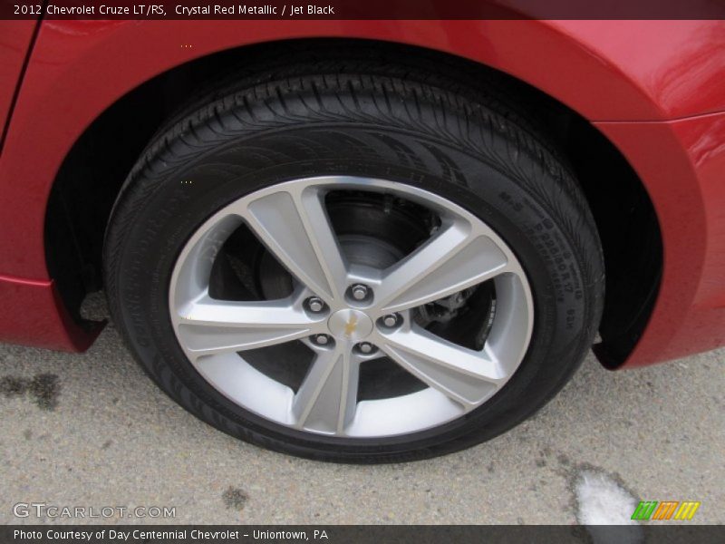 Crystal Red Metallic / Jet Black 2012 Chevrolet Cruze LT/RS
