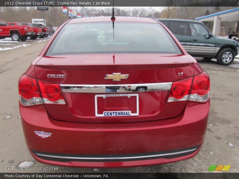 Crystal Red Metallic / Jet Black 2012 Chevrolet Cruze LT/RS