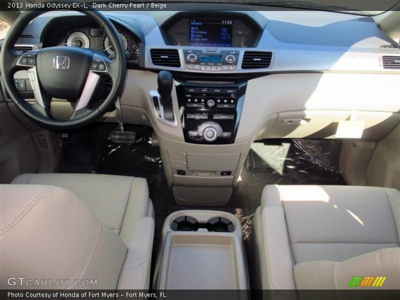 Dashboard of 2013 Odyssey EX-L