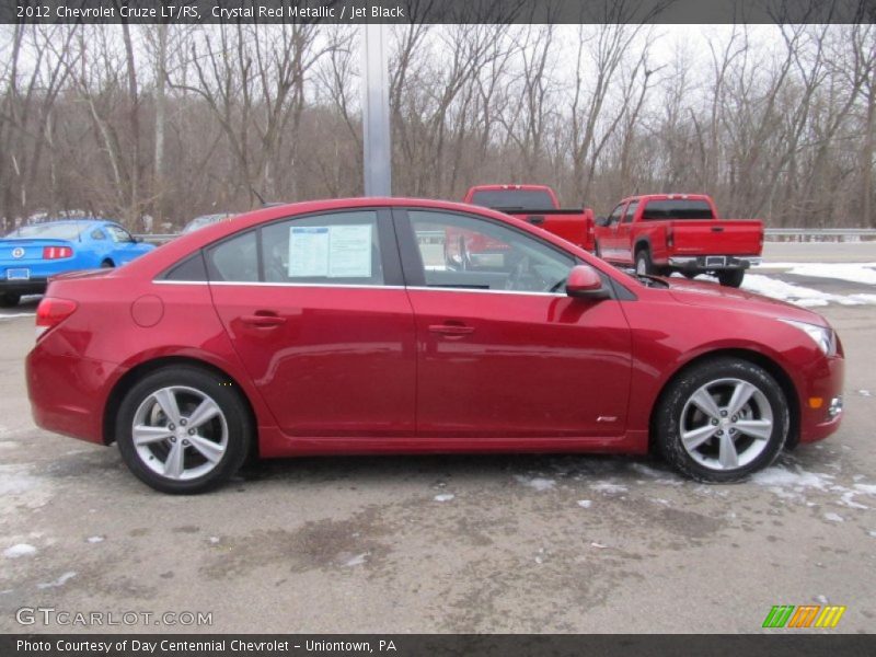Crystal Red Metallic / Jet Black 2012 Chevrolet Cruze LT/RS