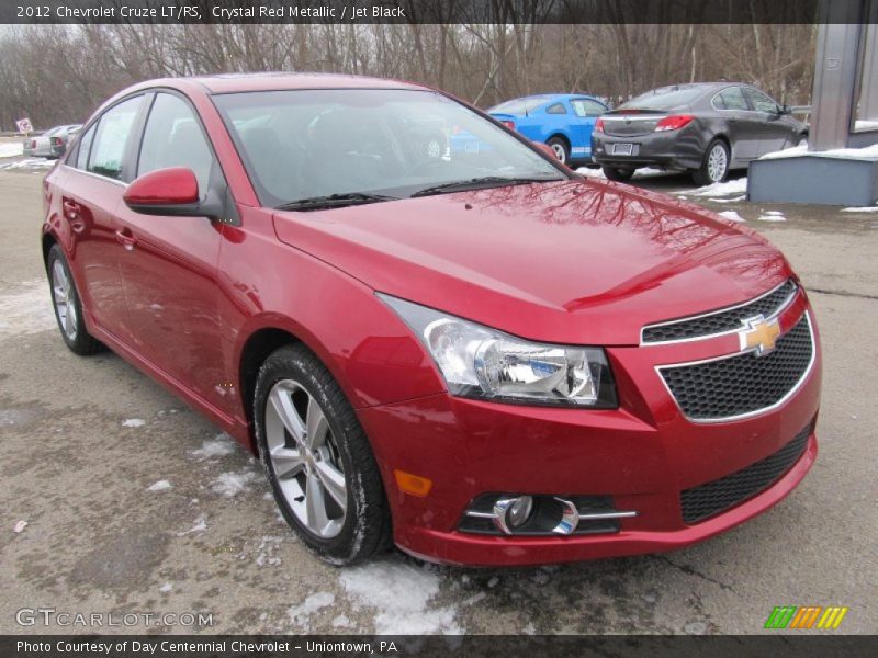 Crystal Red Metallic / Jet Black 2012 Chevrolet Cruze LT/RS