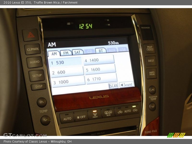 Audio System of 2010 ES 350