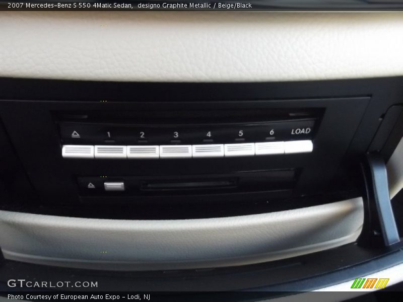 designo Graphite Metallic / Beige/Black 2007 Mercedes-Benz S 550 4Matic Sedan