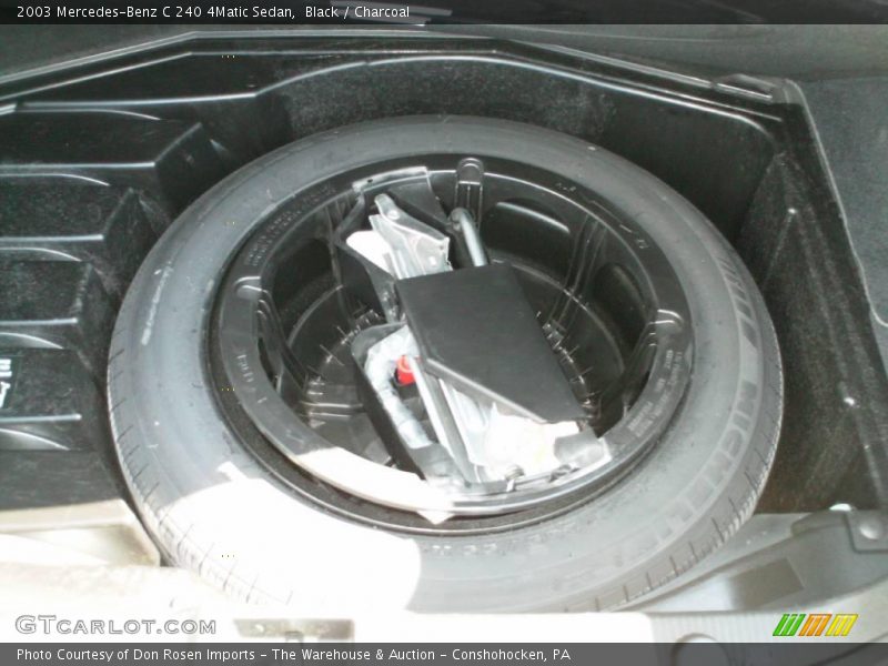 Black / Charcoal 2003 Mercedes-Benz C 240 4Matic Sedan