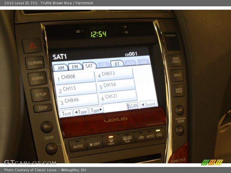 Audio System of 2010 ES 350