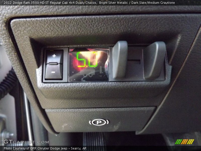 Bright Silver Metallic / Dark Slate/Medium Graystone 2012 Dodge Ram 3500 HD ST Regular Cab 4x4 Dually Chassis