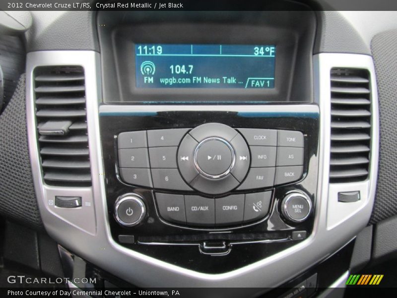 Crystal Red Metallic / Jet Black 2012 Chevrolet Cruze LT/RS