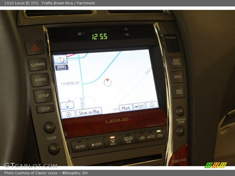 Navigation of 2010 ES 350