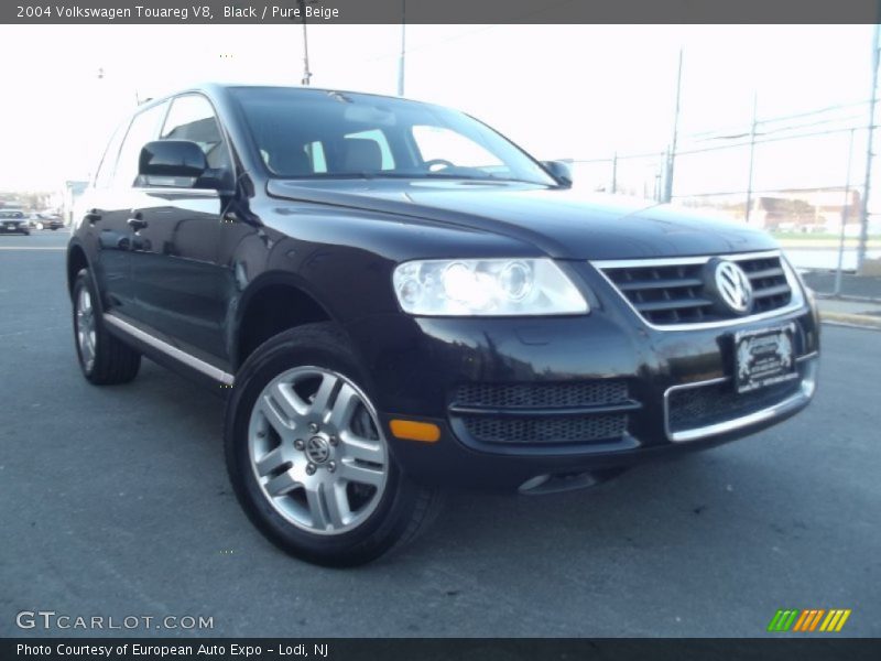 Black / Pure Beige 2004 Volkswagen Touareg V8