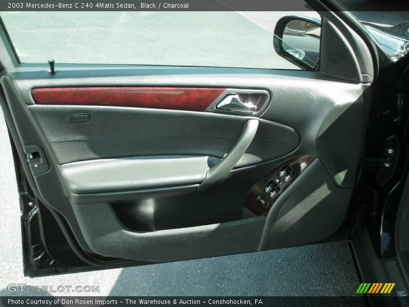 Black / Charcoal 2003 Mercedes-Benz C 240 4Matic Sedan