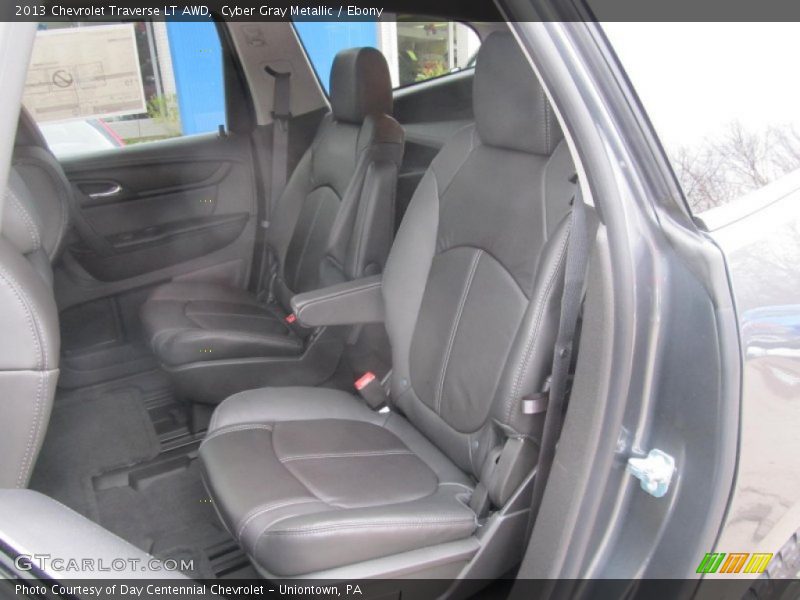 Cyber Gray Metallic / Ebony 2013 Chevrolet Traverse LT AWD