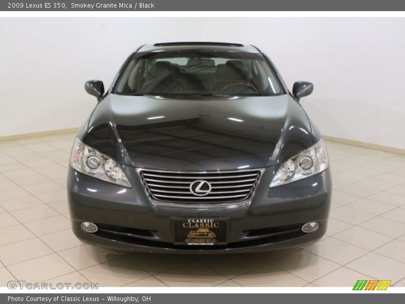 Smokey Granite Mica / Black 2009 Lexus ES 350