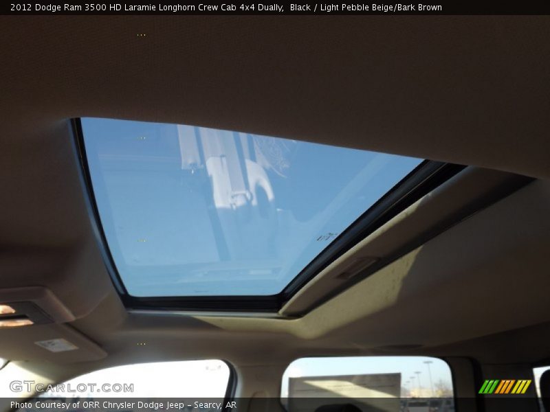 Black / Light Pebble Beige/Bark Brown 2012 Dodge Ram 3500 HD Laramie Longhorn Crew Cab 4x4 Dually