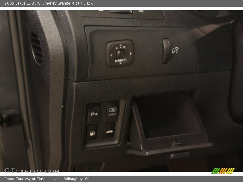 Smokey Granite Mica / Black 2009 Lexus ES 350