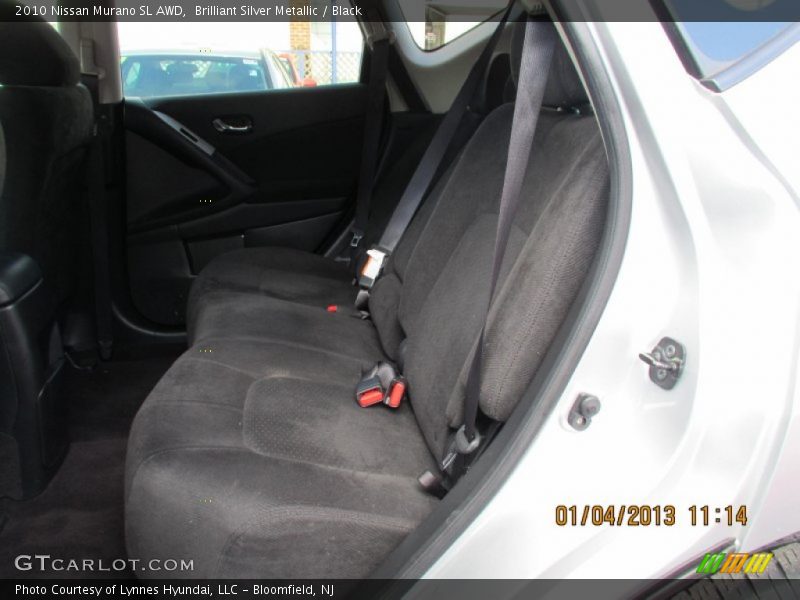 Brilliant Silver Metallic / Black 2010 Nissan Murano SL AWD