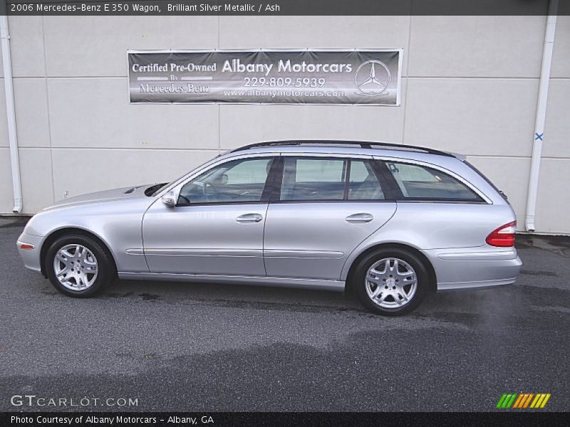 Brilliant Silver Metallic / Ash 2006 Mercedes-Benz E 350 Wagon