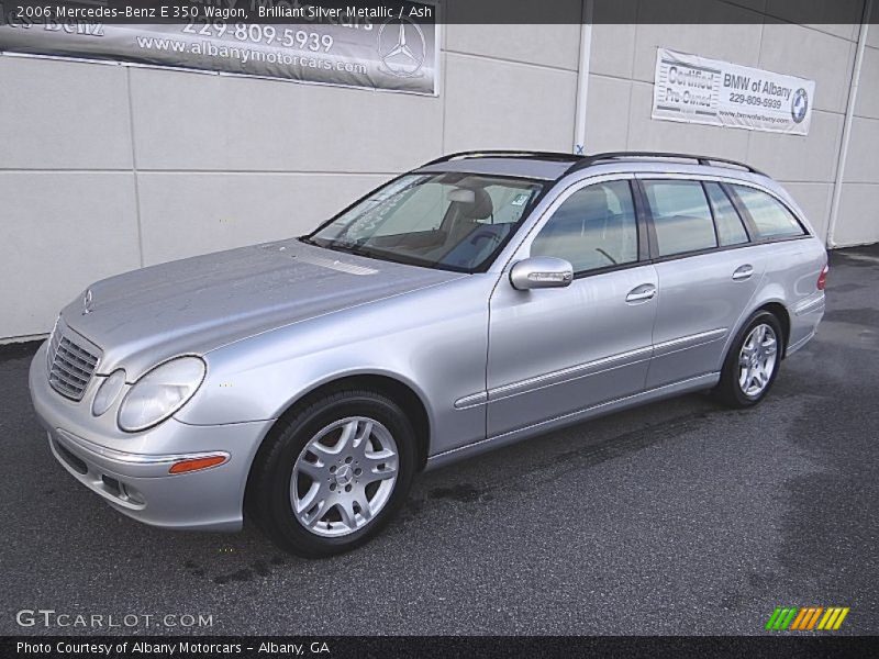 Brilliant Silver Metallic / Ash 2006 Mercedes-Benz E 350 Wagon