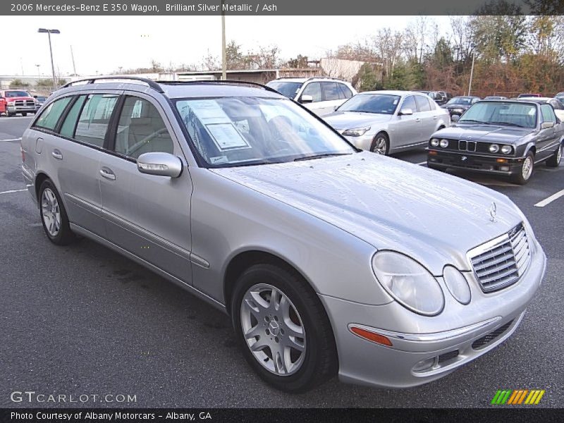 Brilliant Silver Metallic / Ash 2006 Mercedes-Benz E 350 Wagon