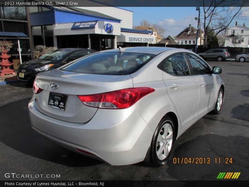 Silver / Gray 2013 Hyundai Elantra GLS