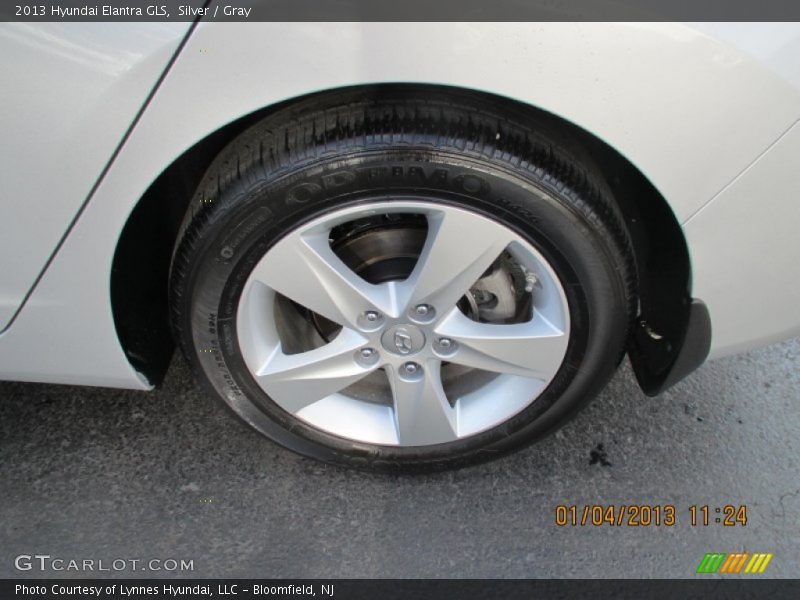 Silver / Gray 2013 Hyundai Elantra GLS