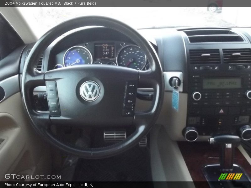 Black / Pure Beige 2004 Volkswagen Touareg V8