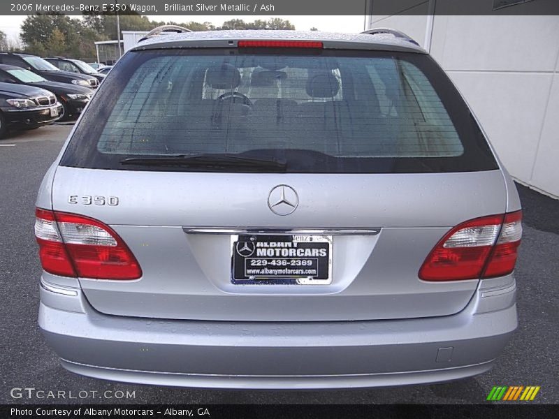 Brilliant Silver Metallic / Ash 2006 Mercedes-Benz E 350 Wagon