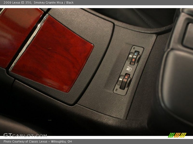 Smokey Granite Mica / Black 2009 Lexus ES 350